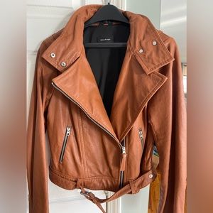 Mackage leather jacket, Large